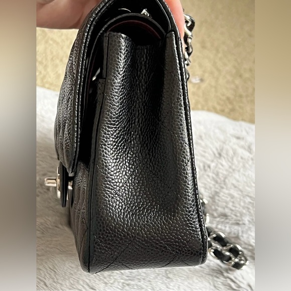 Chanel Timeless Classic Medium Double Flap Bag Caviar Leather, Mother’s Day Gift - Picture 12 of 14